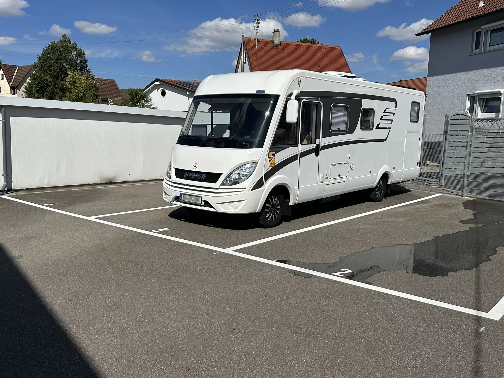 Stellflächen aussen